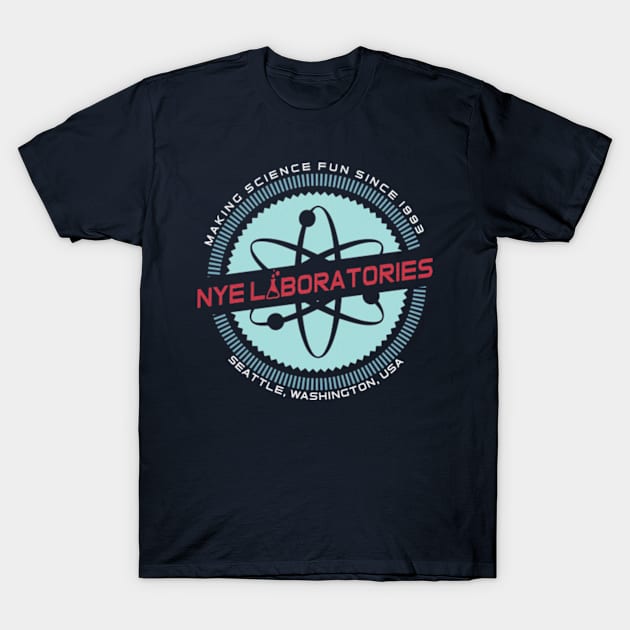 Nye Labs (Kraken) T-Shirt by Snomad_Designs